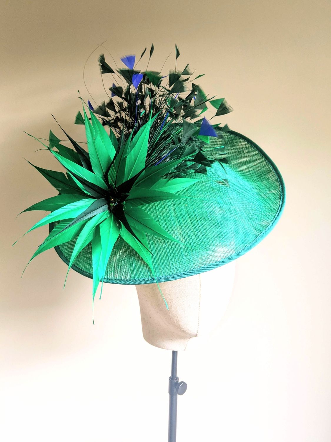 Green Wedding Hat