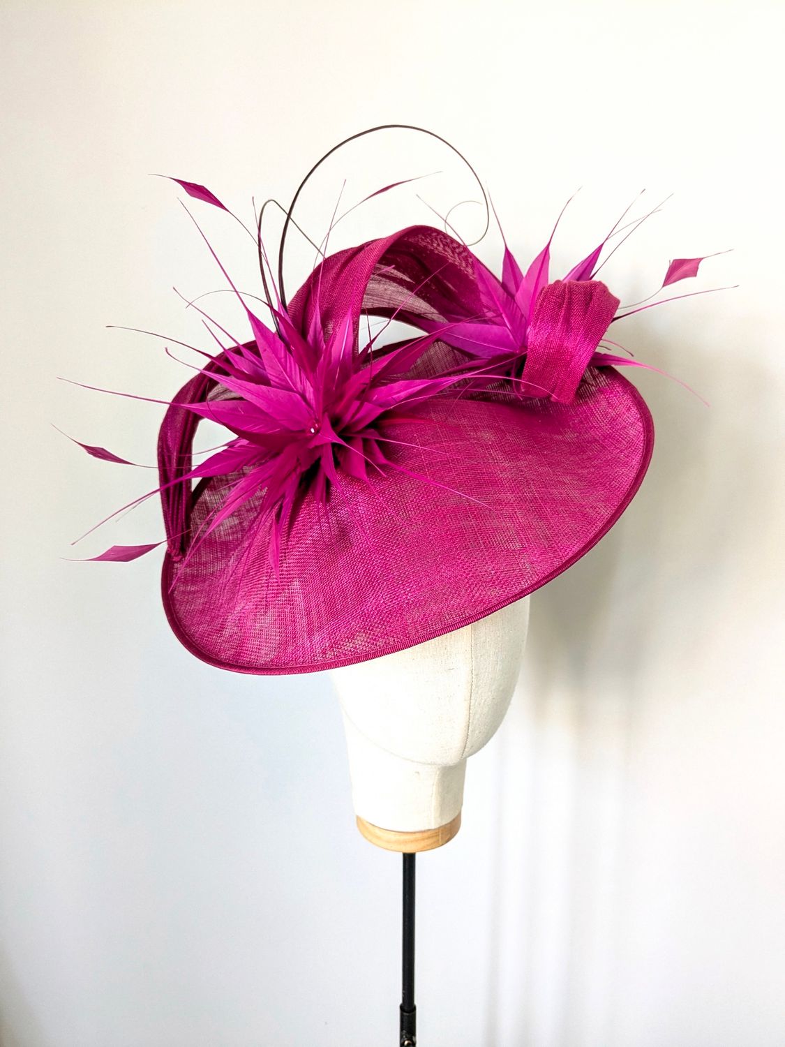 Contemporary Wedding/ Race Day Hat.