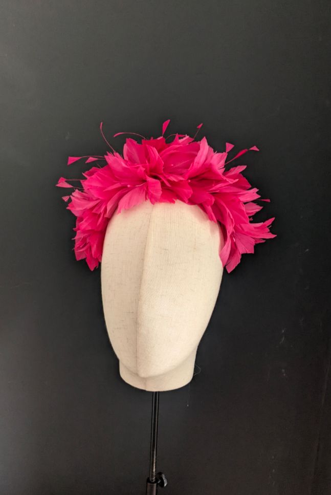 Feather Flower headband