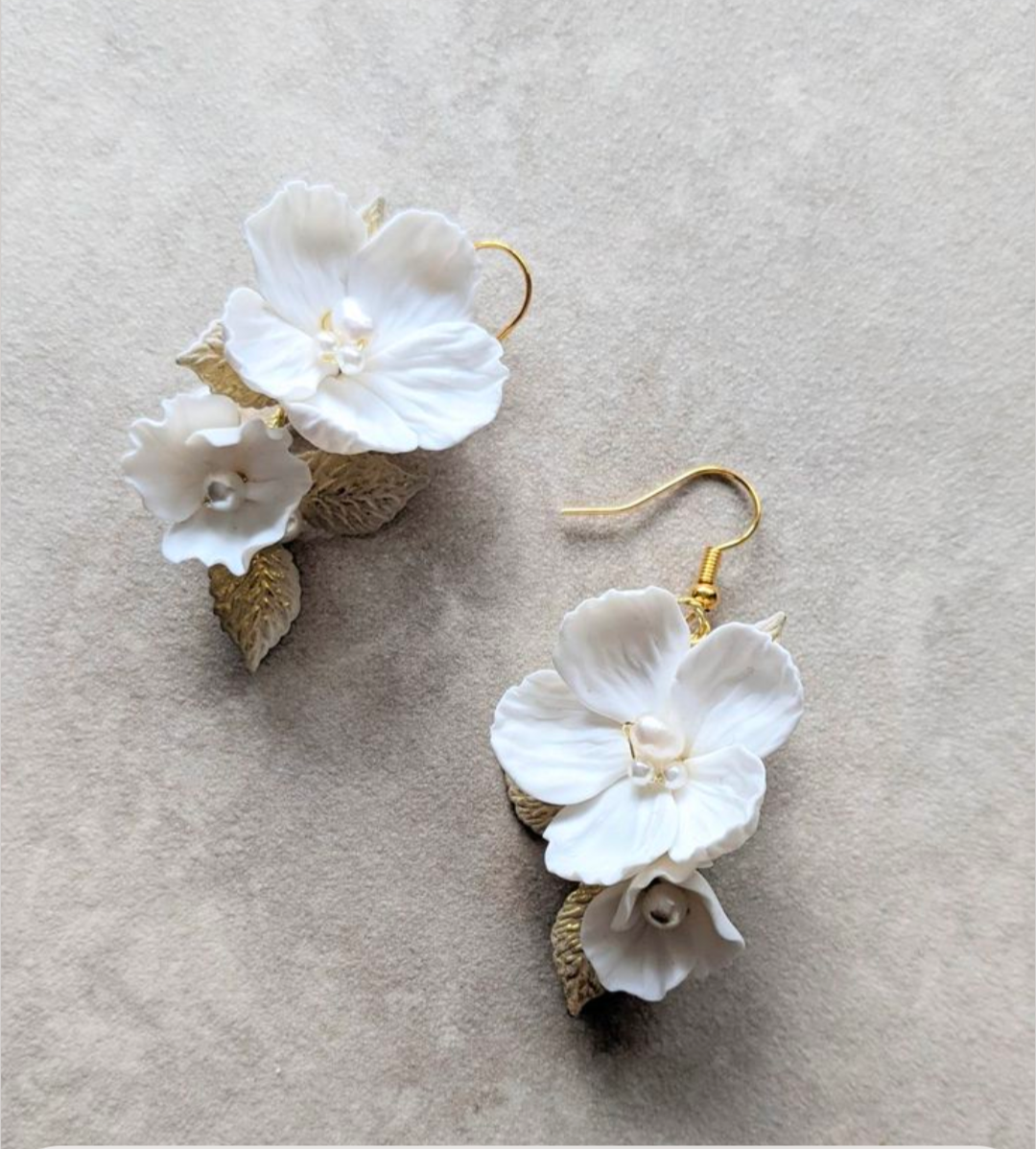 Romantic Bridal Drop Earrings