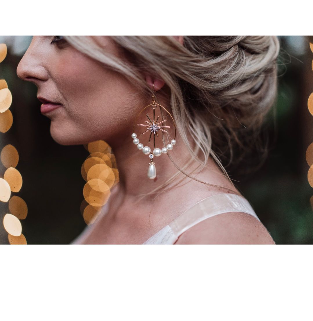 Celestial Statement earrings