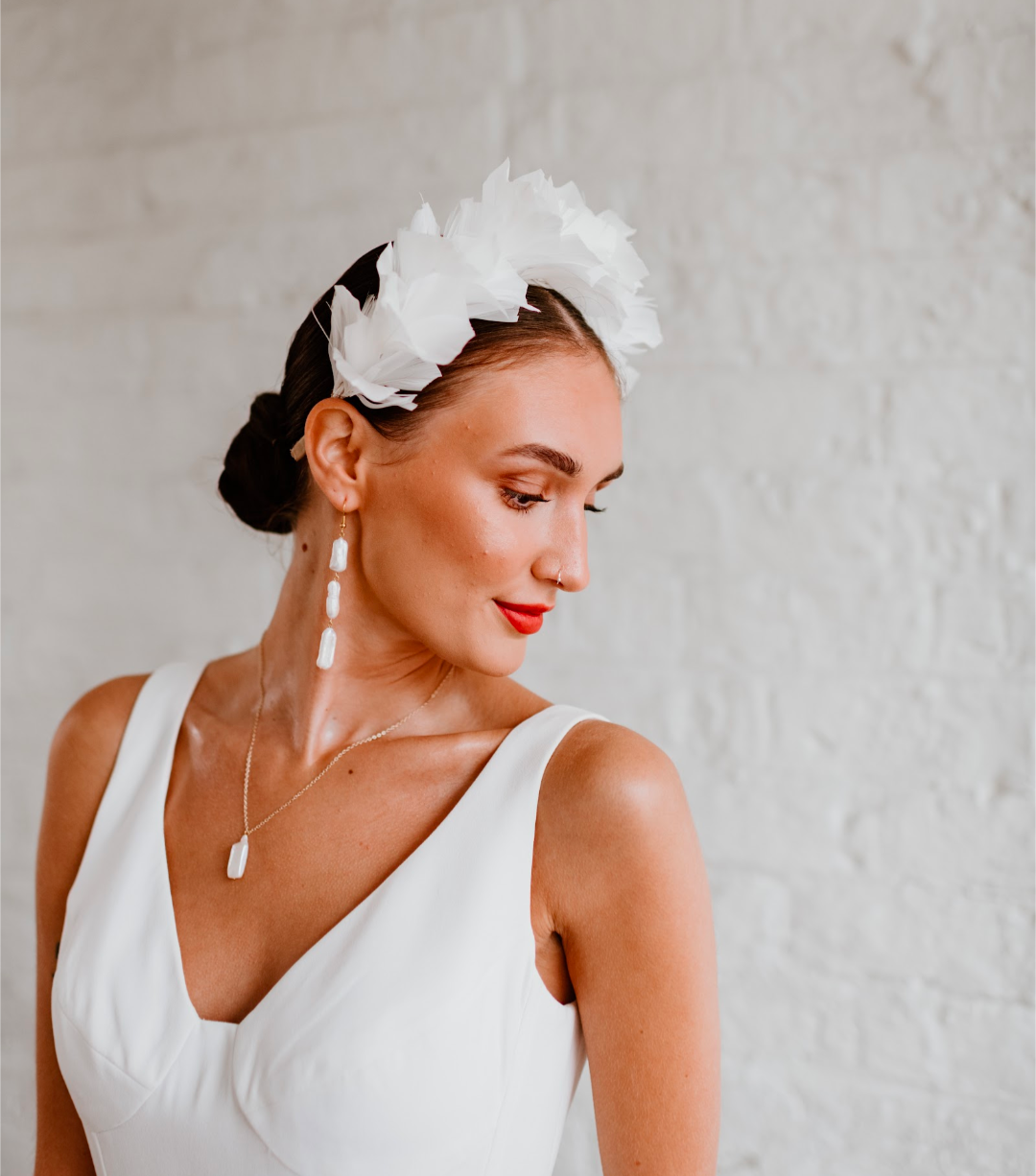 Baroque Pearl Drop Necklace