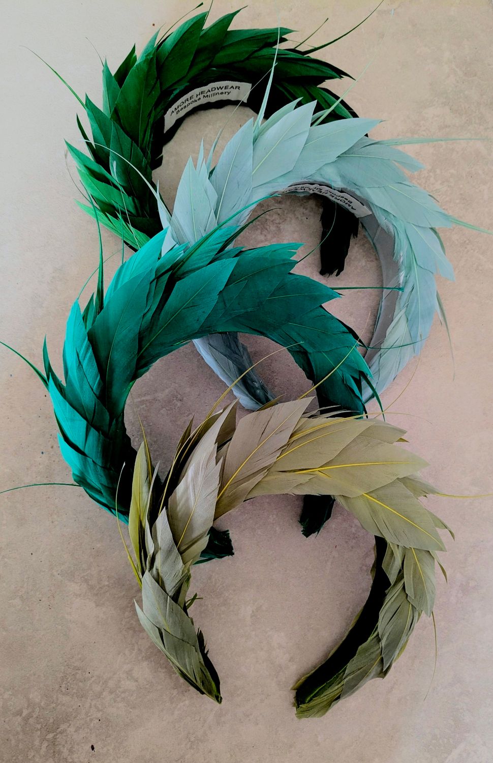 Halo Wide Feather Headband