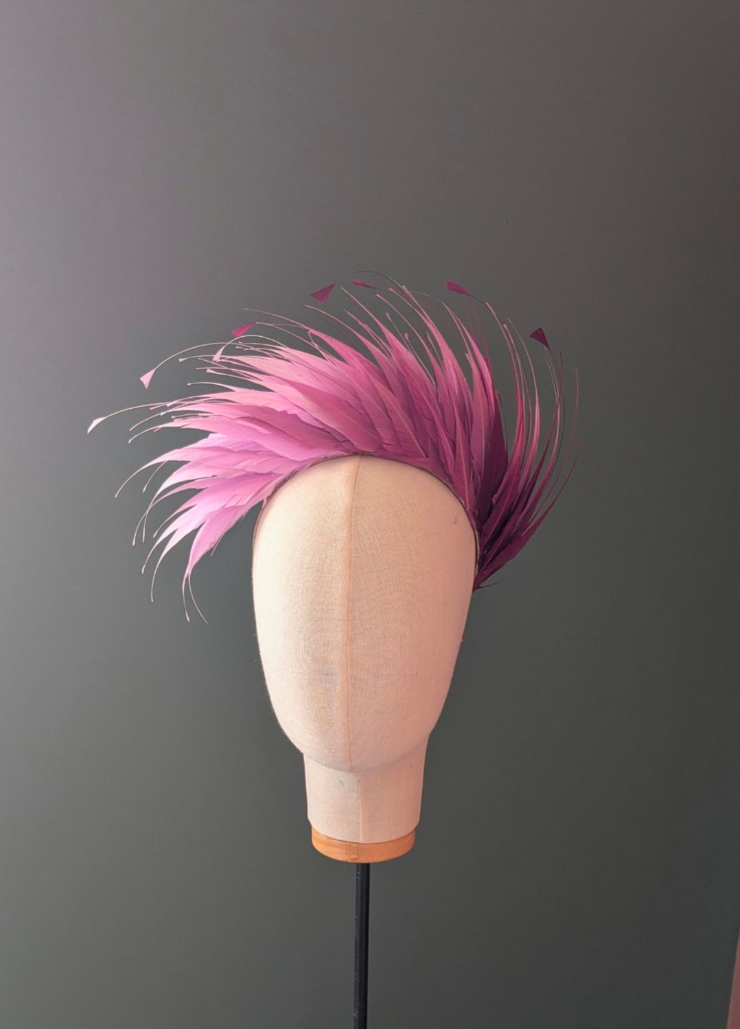 Ombre Statement  Feather Headband