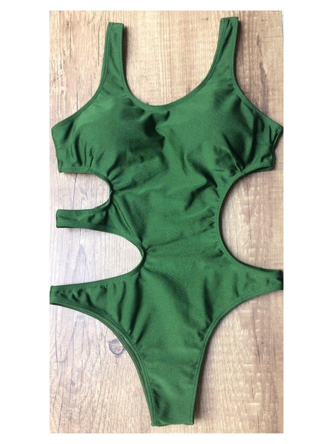 Maiô assimétrico verde