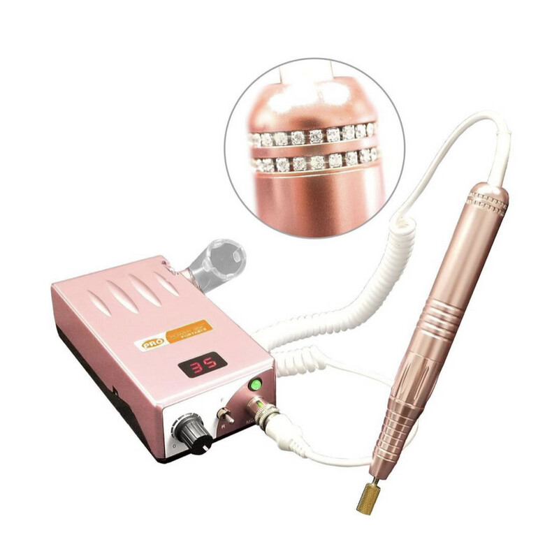 Medicool Pro Power 35K Portable Rose Color w/ Crystal Handpiece