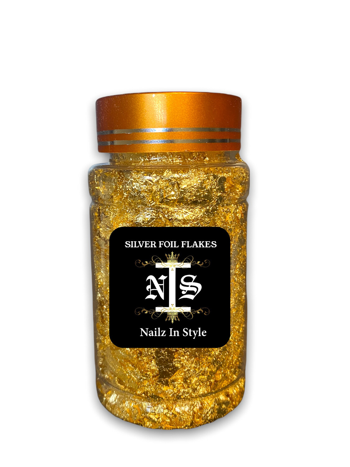 Foil Flakes 4g, color: Gold