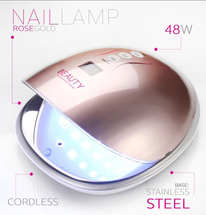 Beauty Innovation Nail Lamp (rose gold)