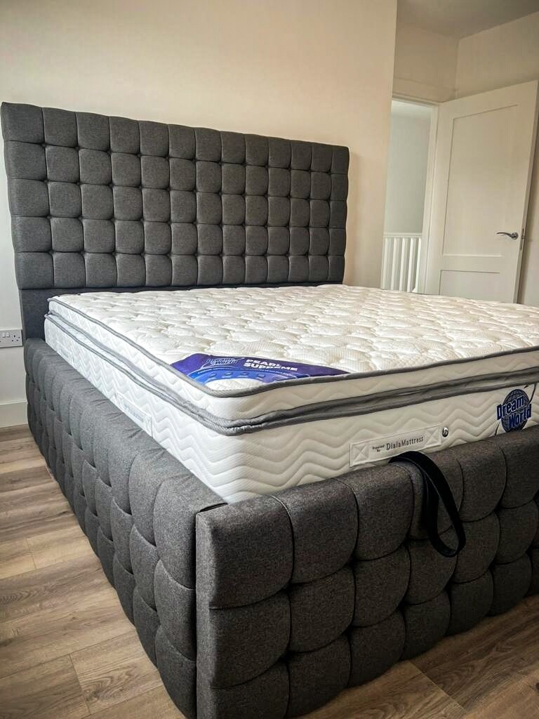Colchester bed frame (with 5ft high headboard)