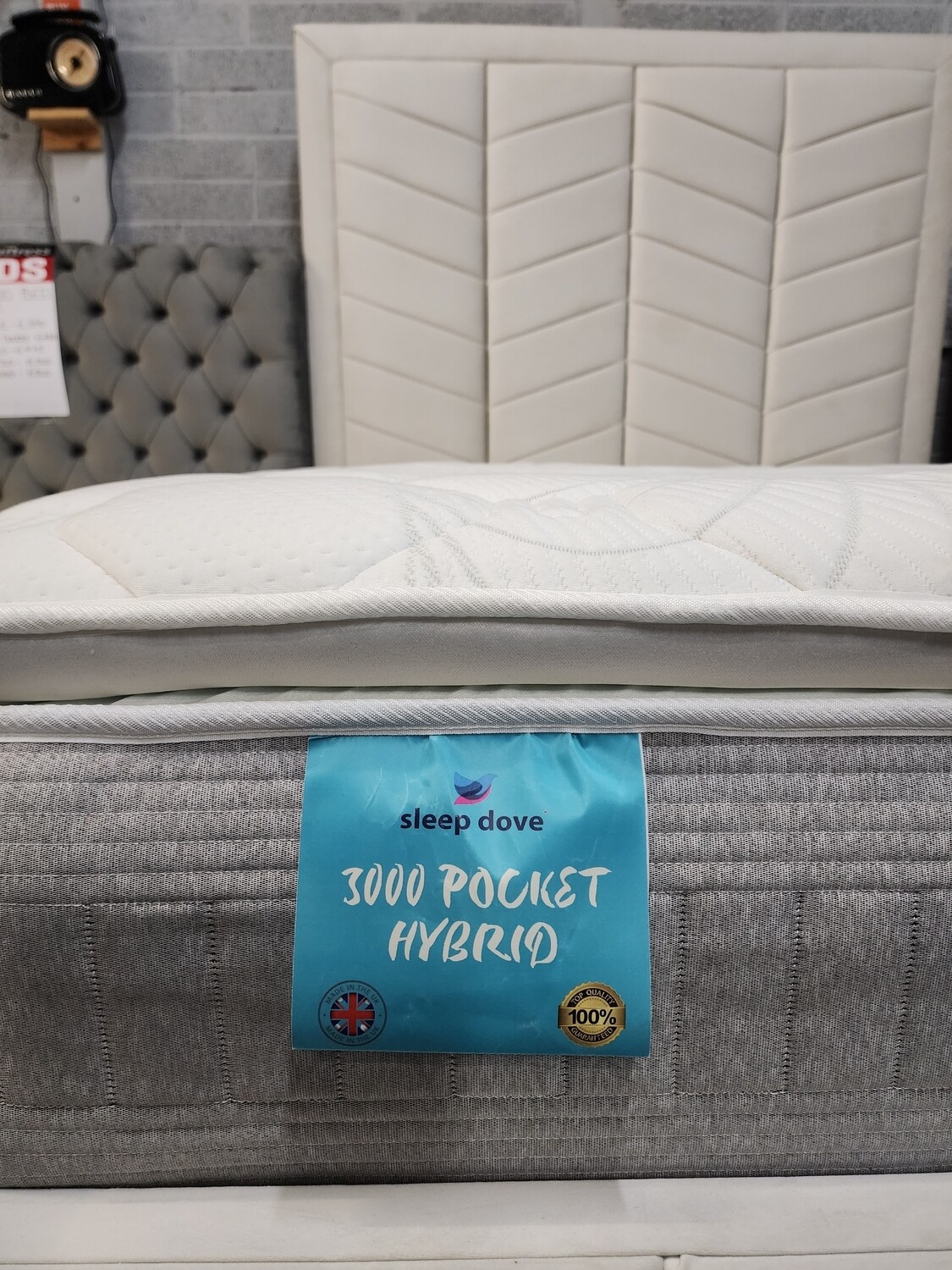 3000 pocket pillowtop hybrid