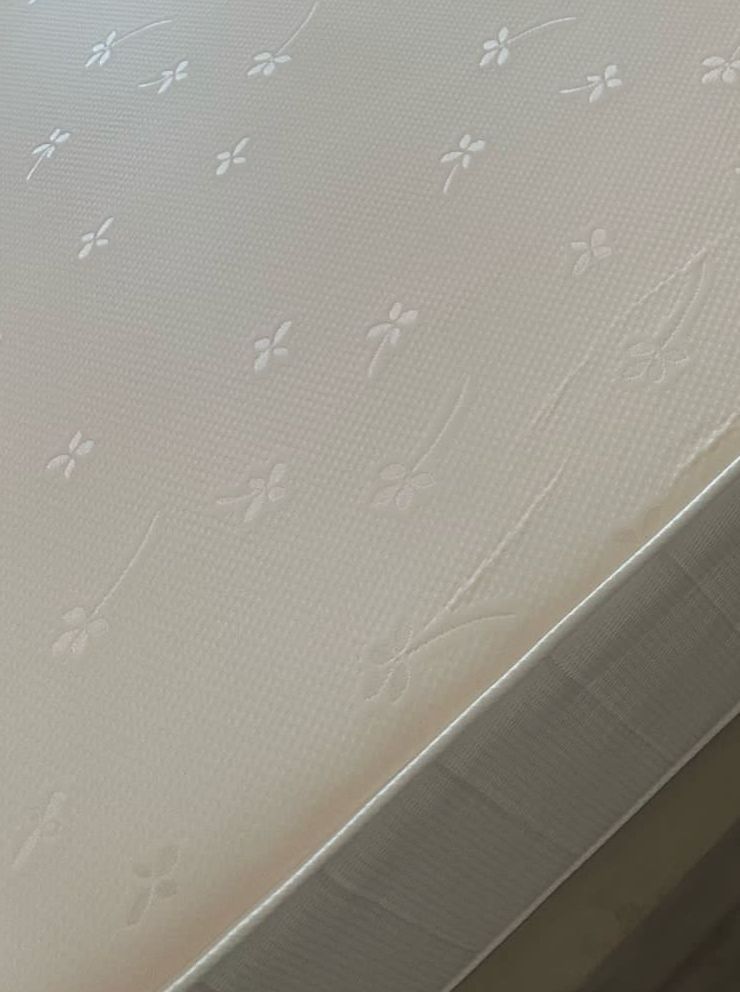 Rolled - up memory foam mattress