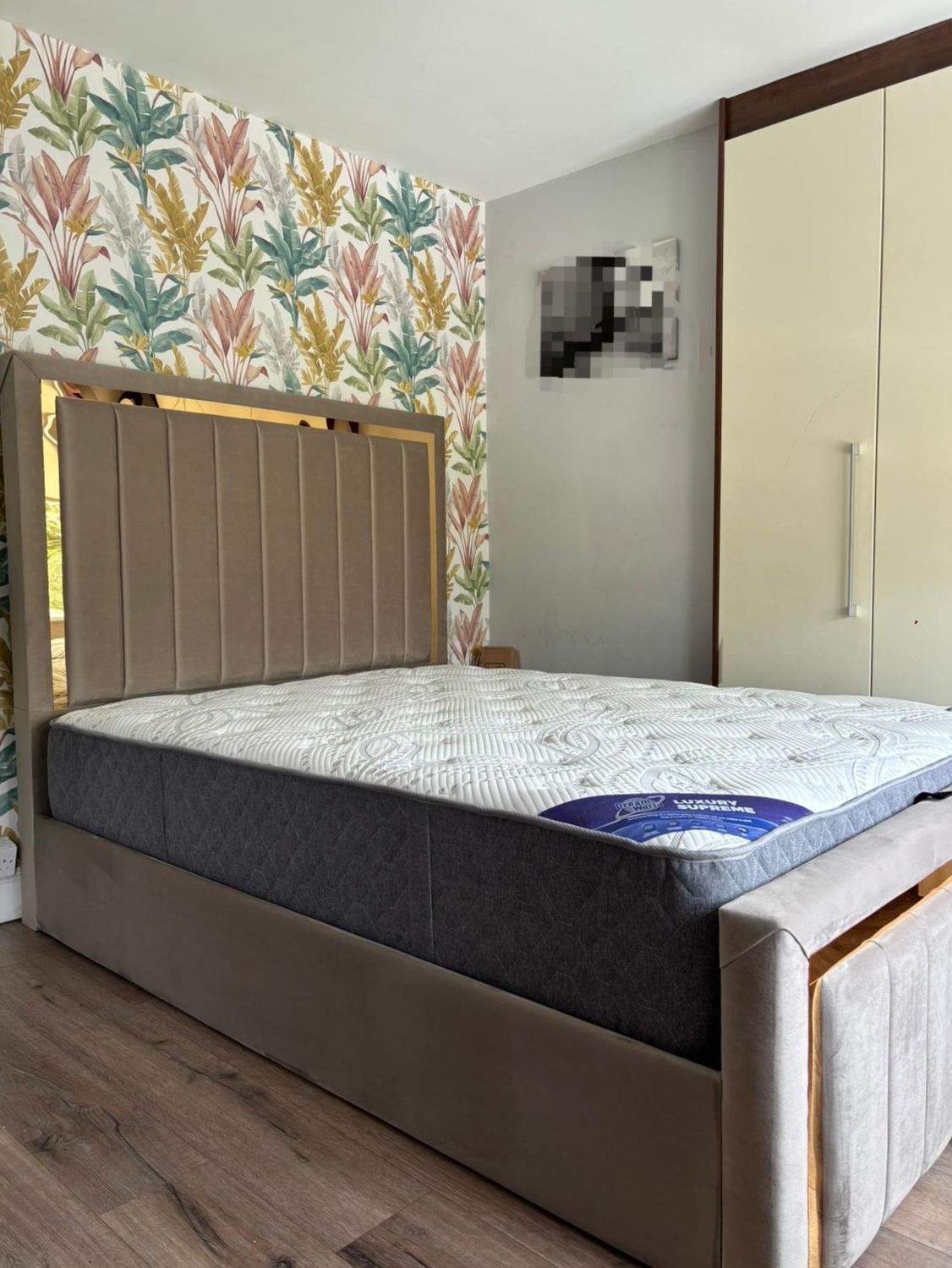 Zurich Bed Frame - 5ft high headboard