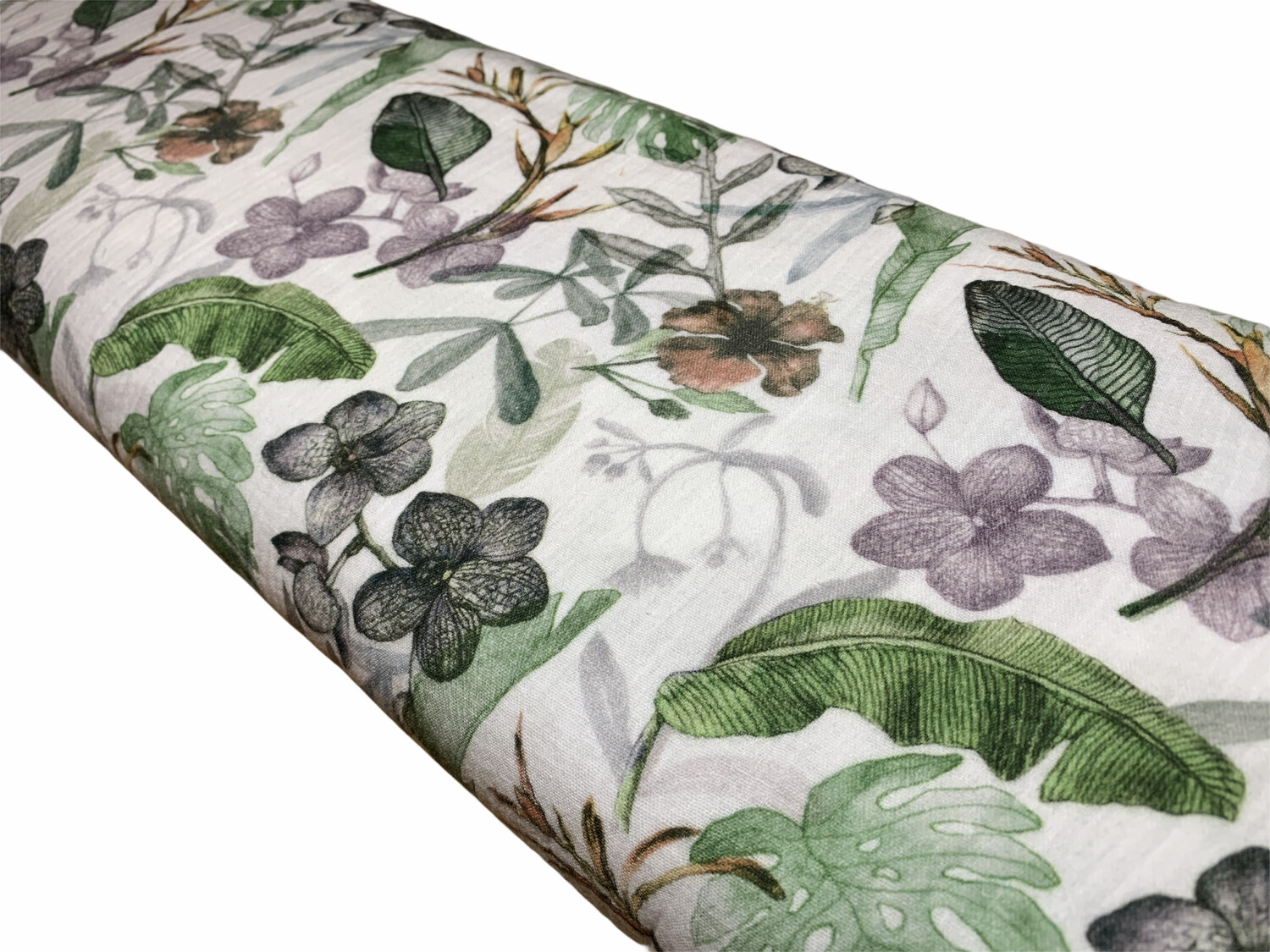 Musselin Verspielte Blumen