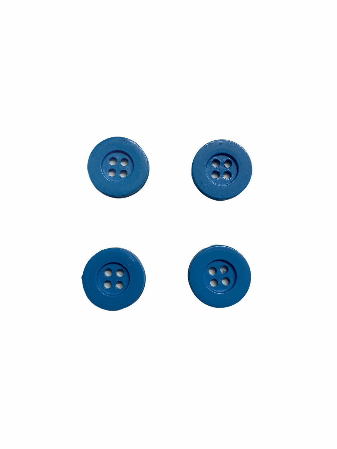 Knöpfe 4er Set Himmelblau 15mm