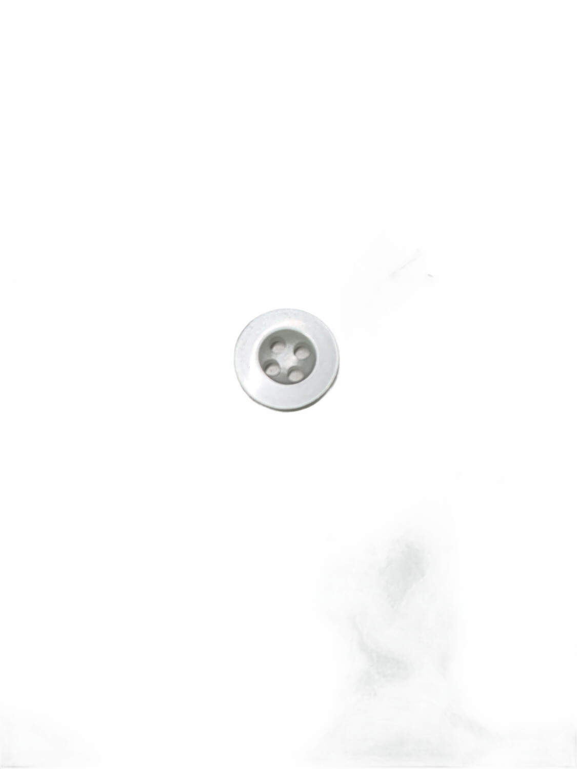Knopf Weiß/Durchsichtig 10mm