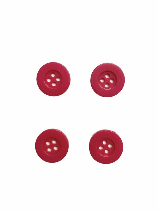 Knöpfe 4er Set Pink 10mm