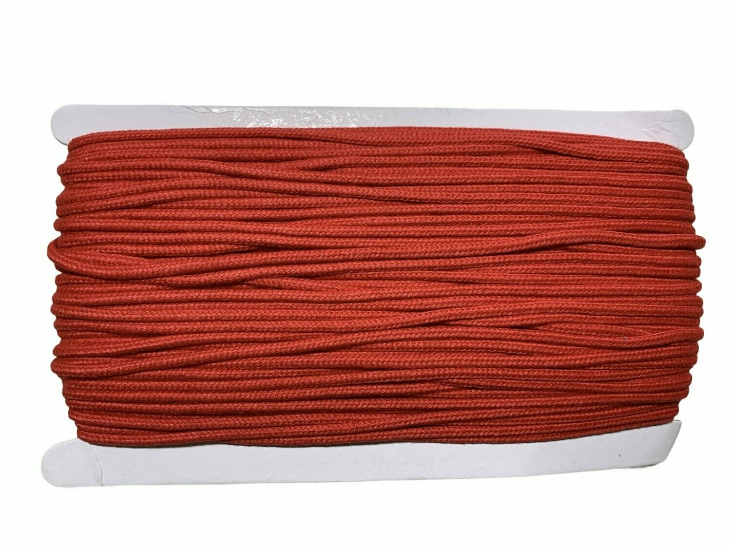 Baumwollkordel 3mm Rot