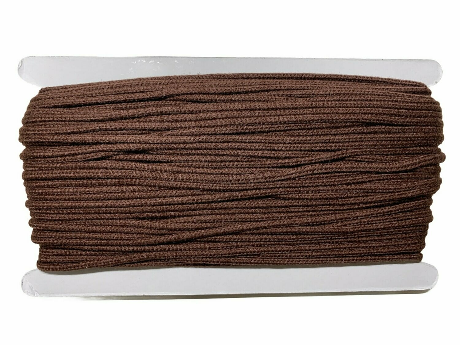 Baumwollkordel 3mm Braun