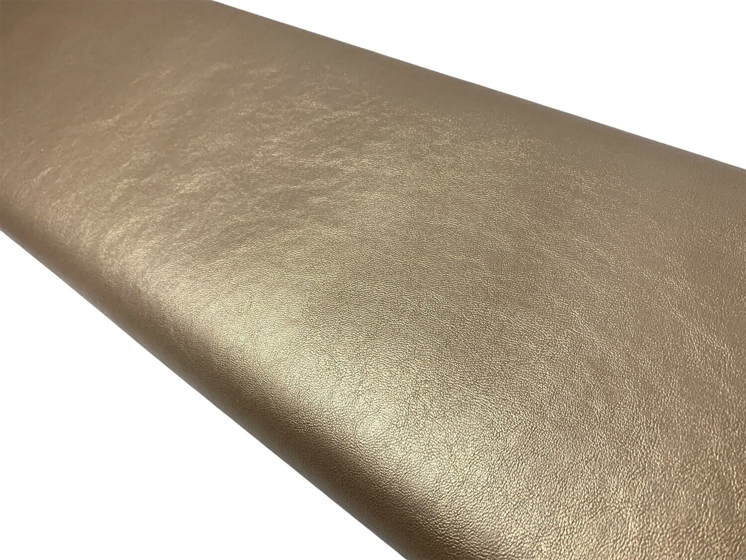 Kunstleder Gold glänzend