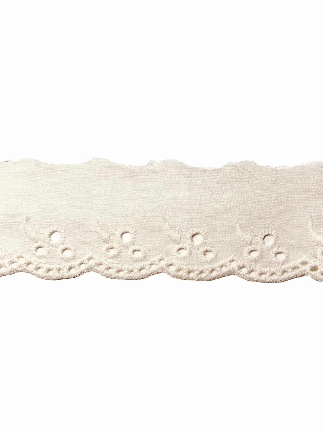 Spitze Blume Creme