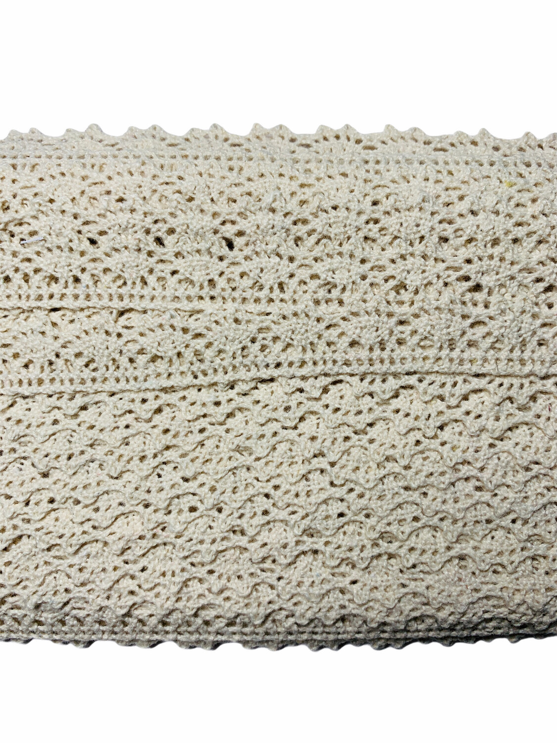 Spitzenband Baumwolle Creme