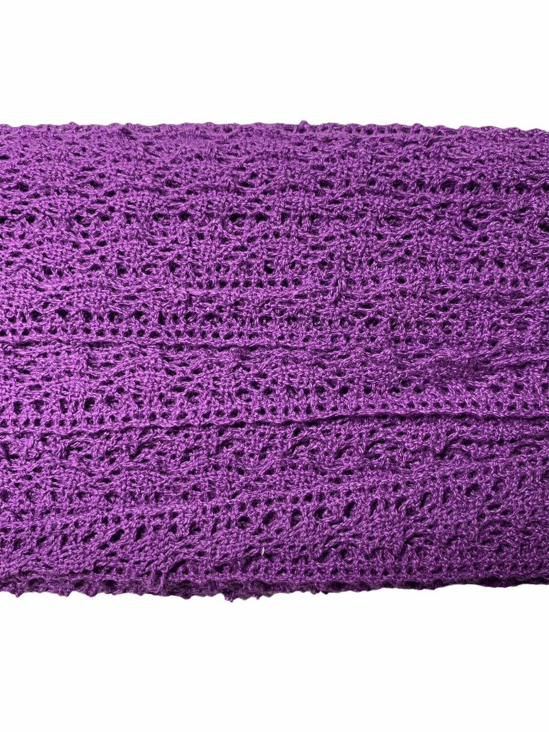 Spitzenband Baumwolle Violett