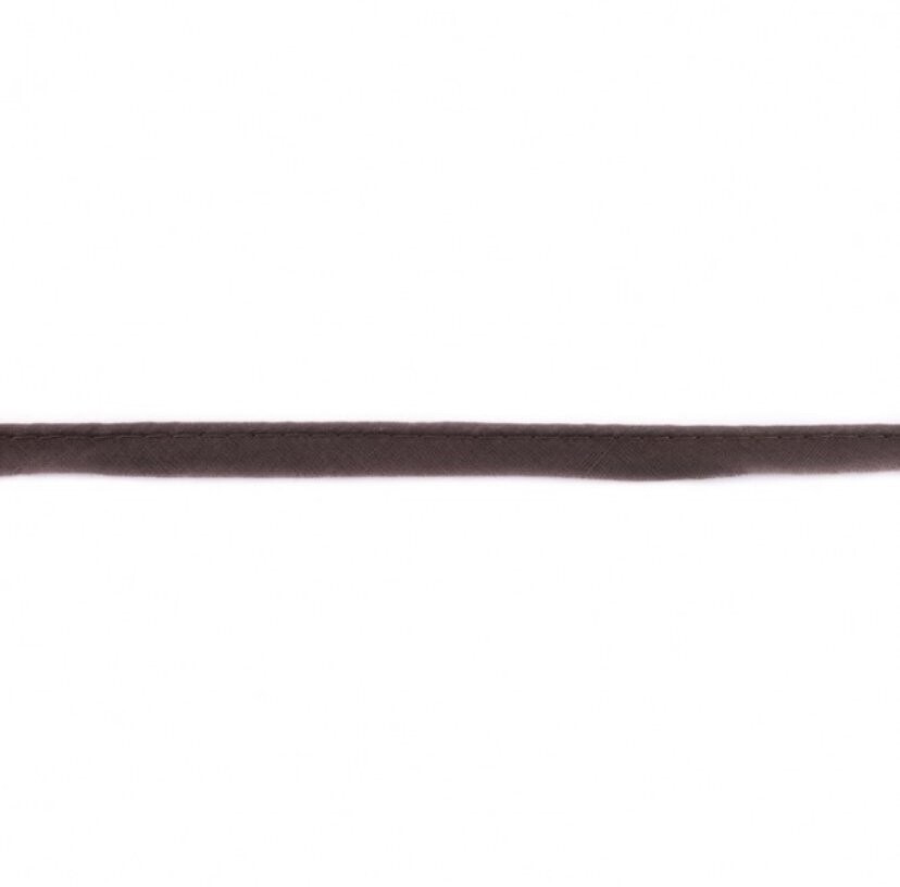 Paspelband Baumwolle Dunkel Braun