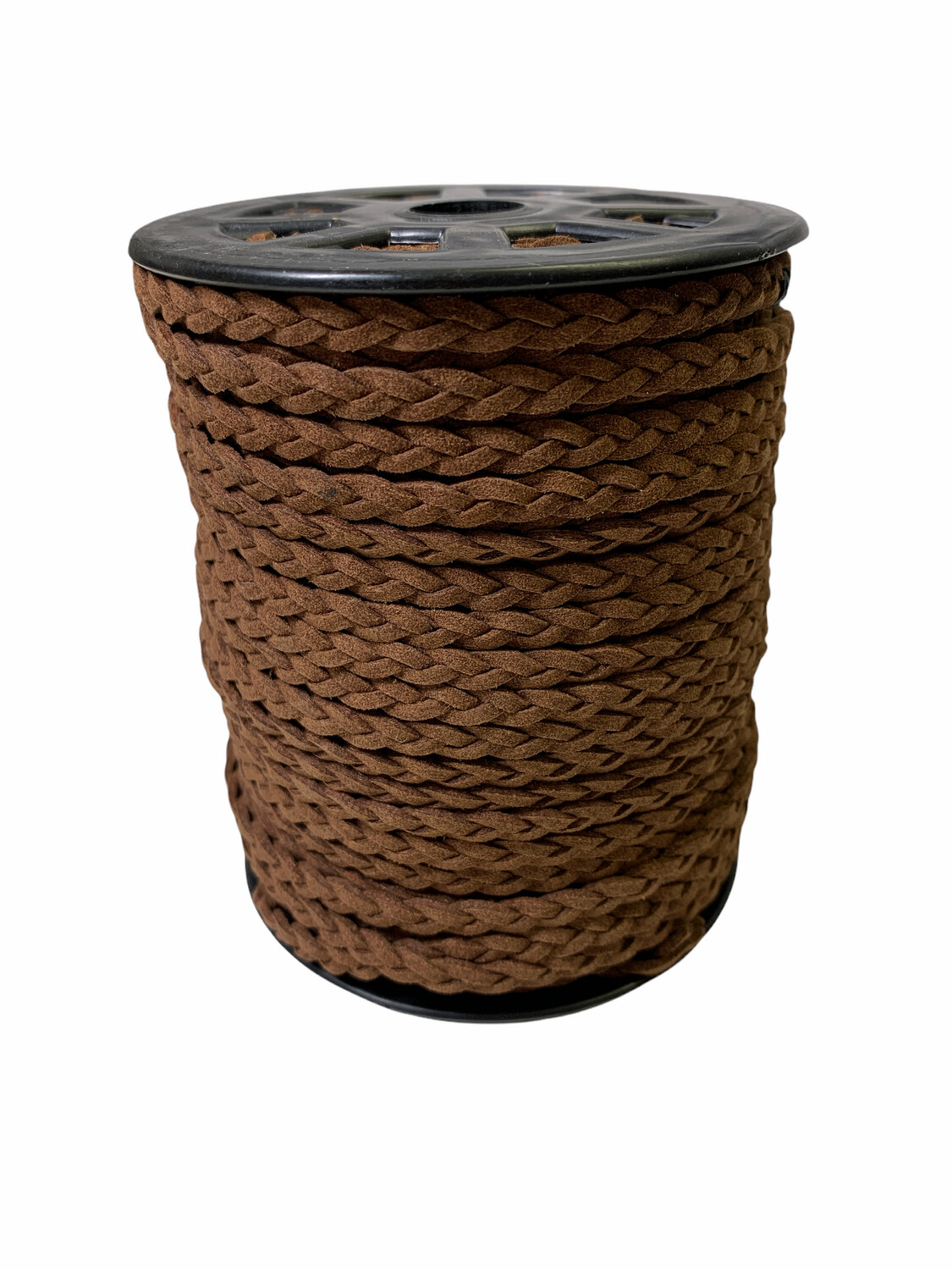 Geflochtenes Wildlederband Braun