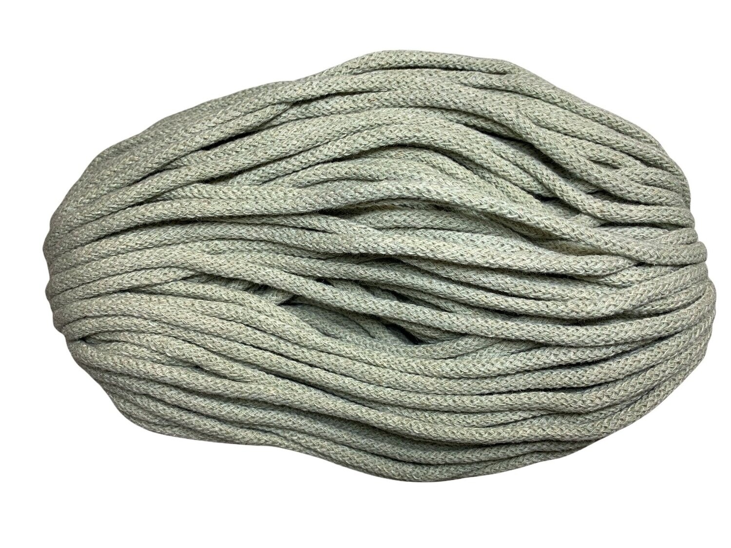 Baumwollkordel 8mm Altgrün