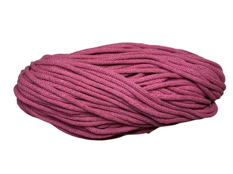 Baumwollkordel 8mm Rosa
