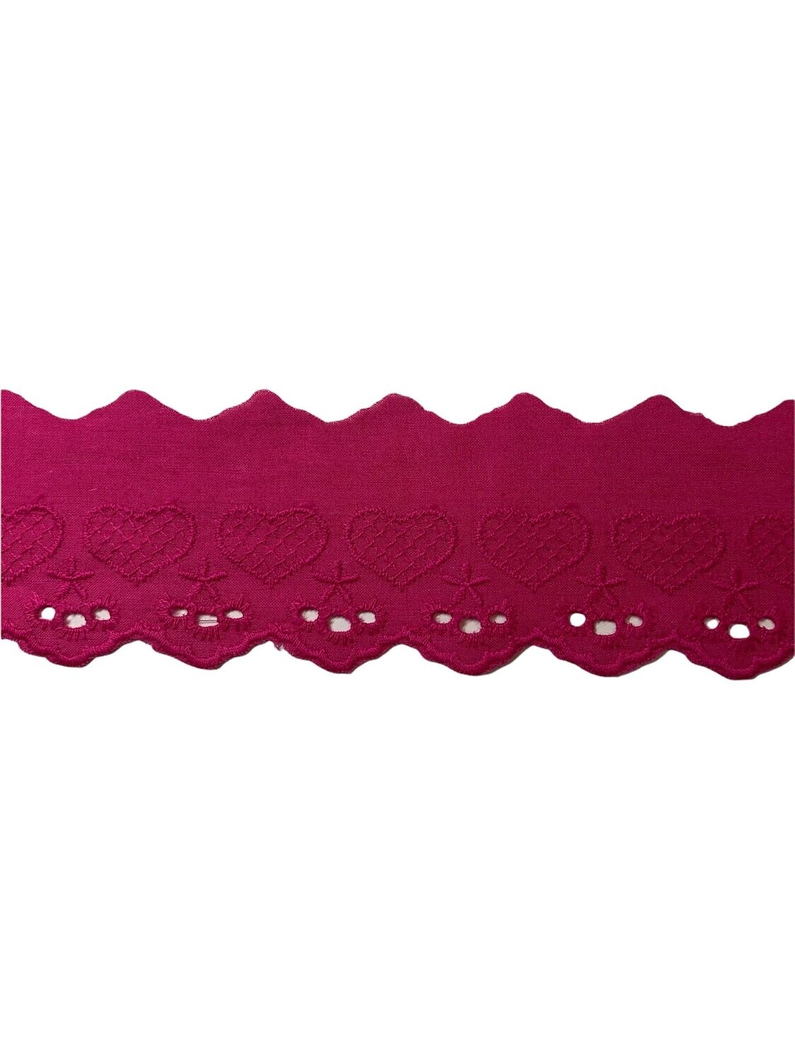 Spitze Herz Pink
