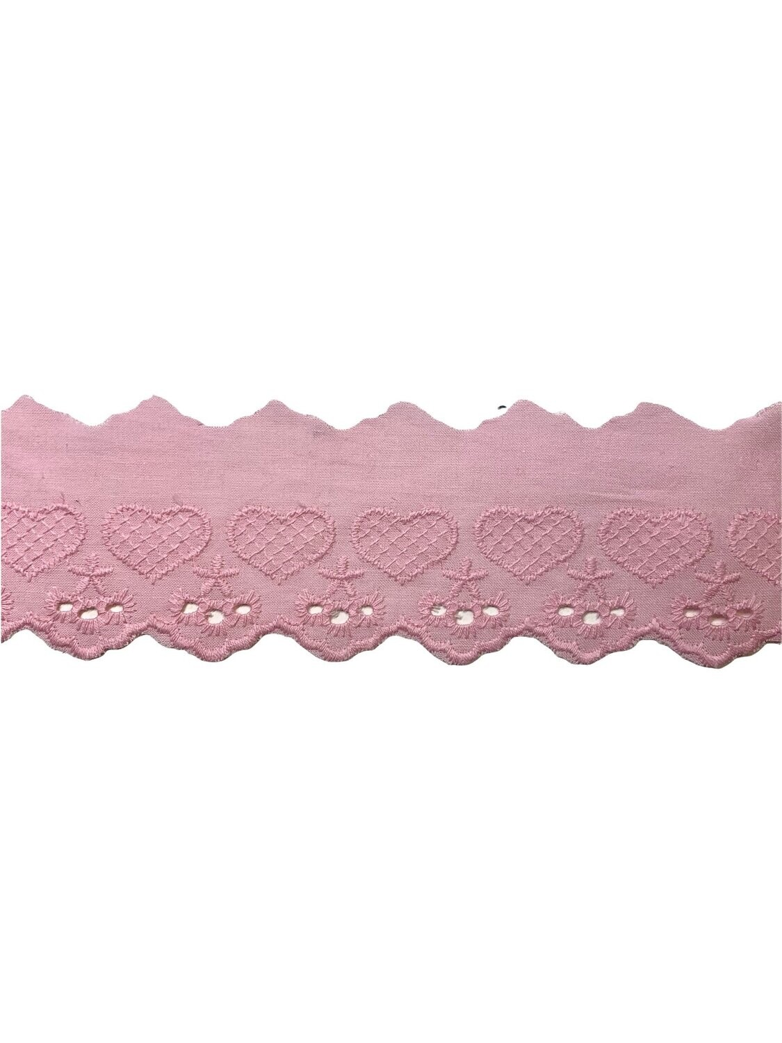 Spitze Herz Rosa