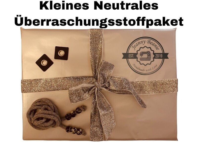 Kleines Neutrales JERSEY Überraschungsstoffpaket