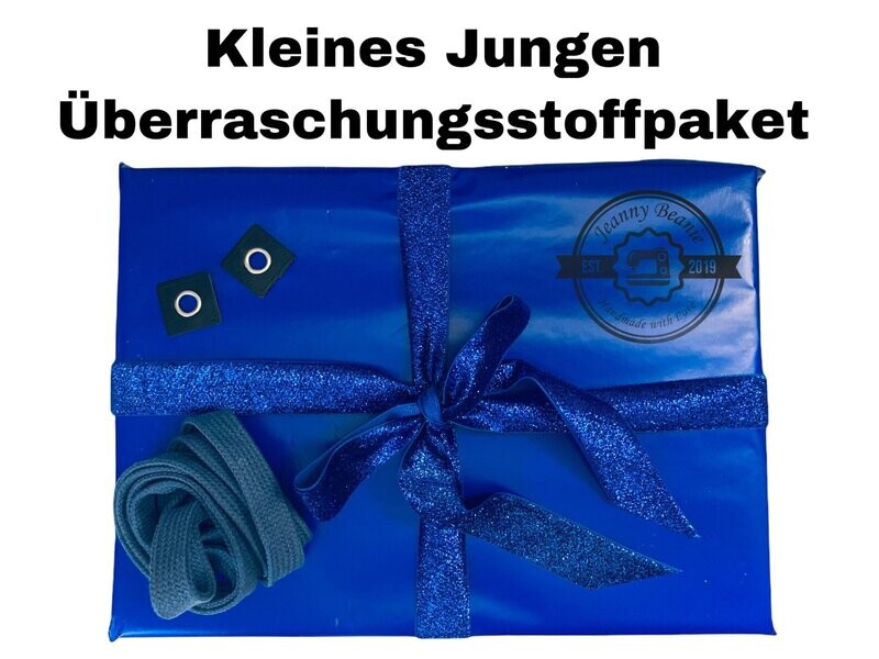 Kleines Jungen JERSEY Überraschungsstoffpaket