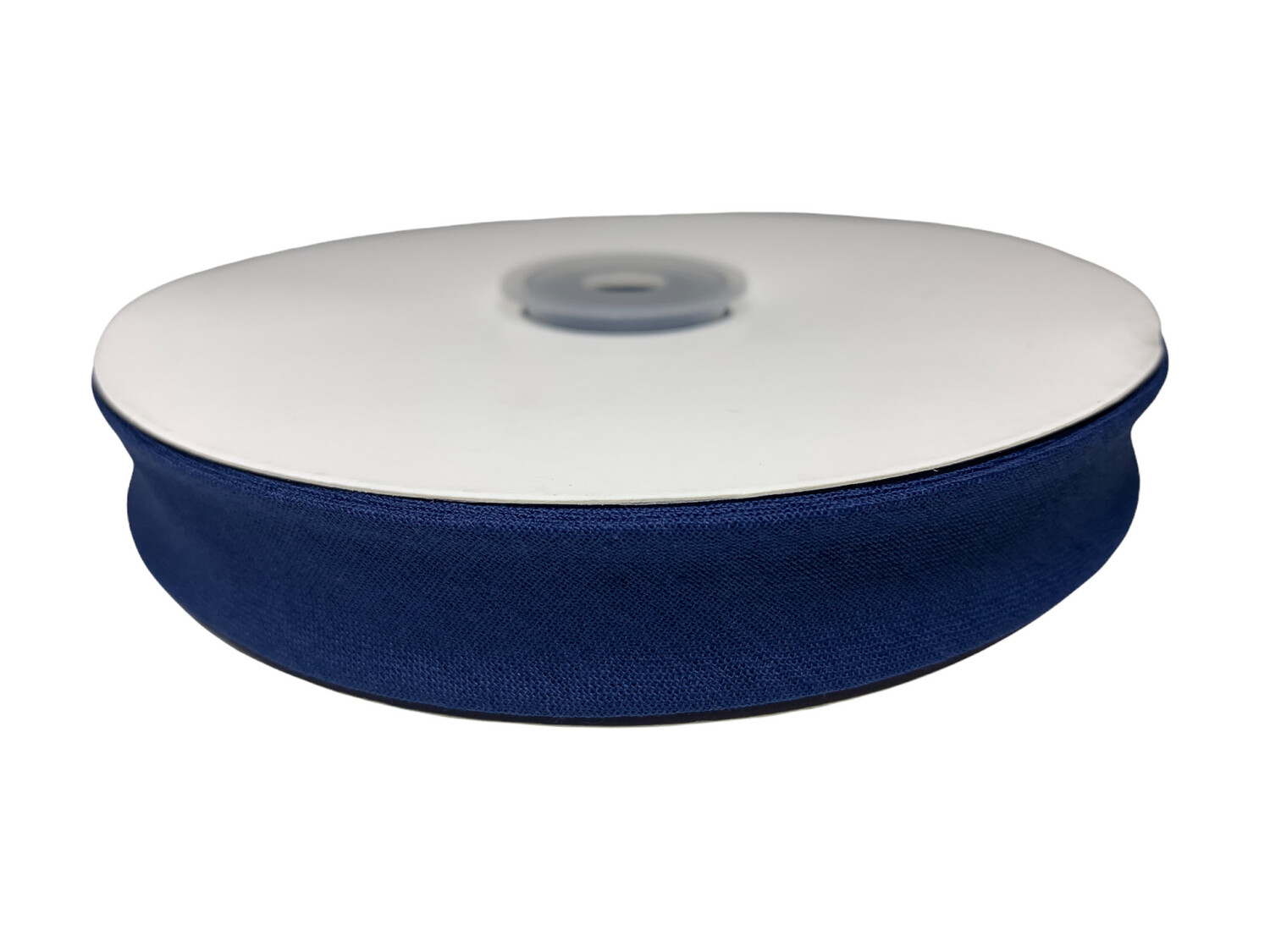 Einfassband Uni Baumwolle Marine