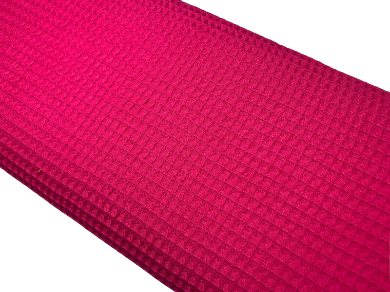 Waffelpiqué Fuchsia