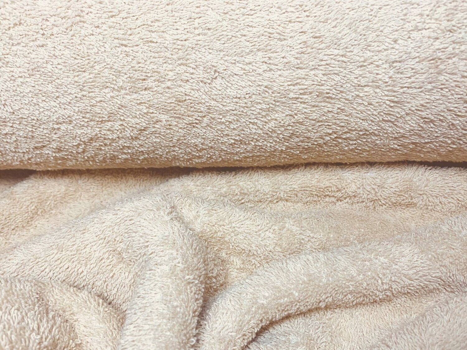 Frottee cremebeige