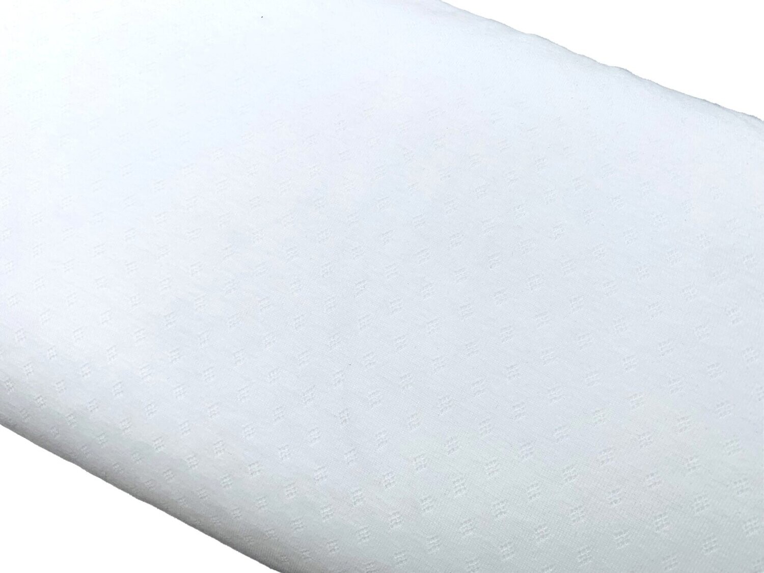 Baumwolljersey Pointoille  Off-White