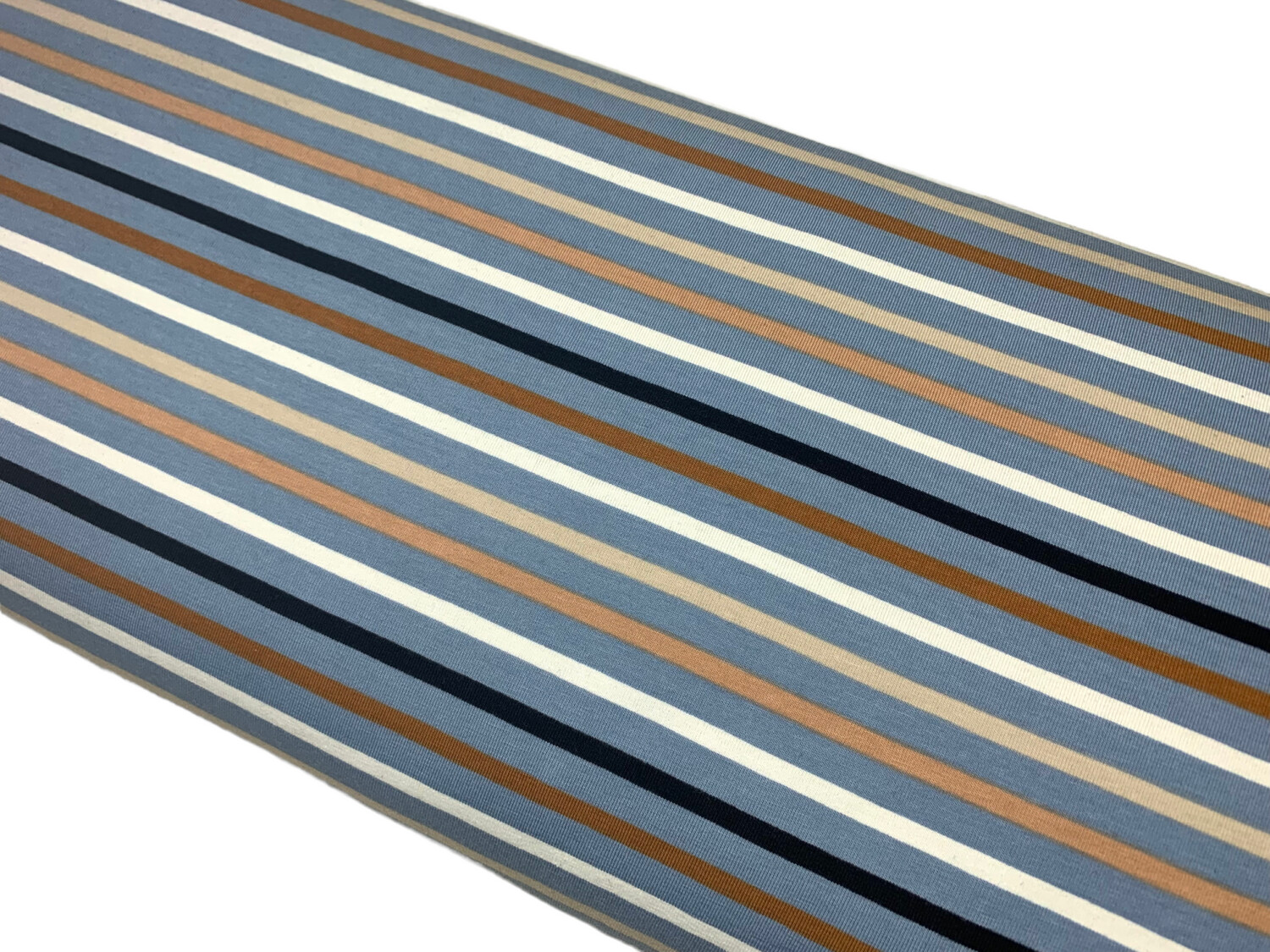 Jersey Streifen auf Blau