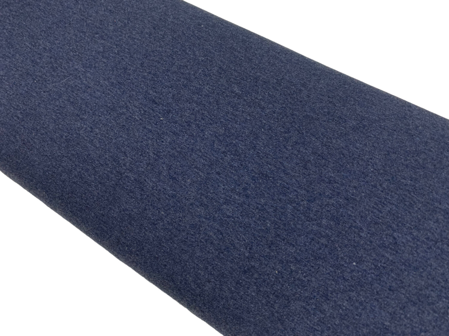 Jersey Melange Jeansblau