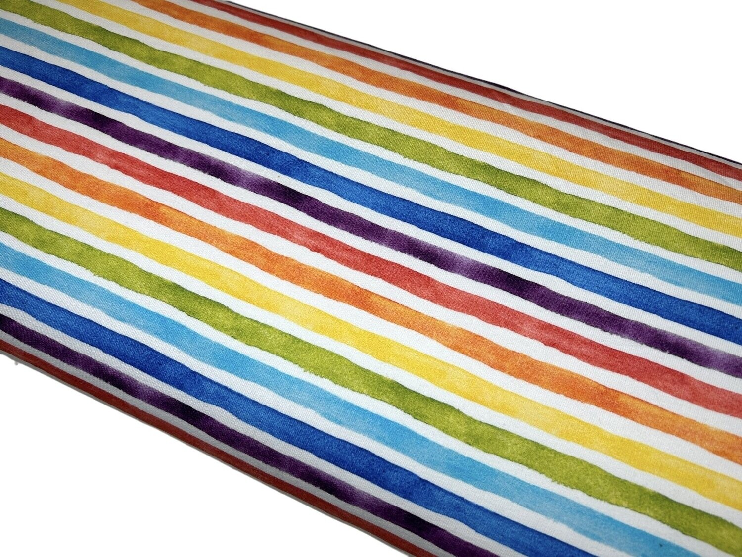 French Terry Rainbow Stripes