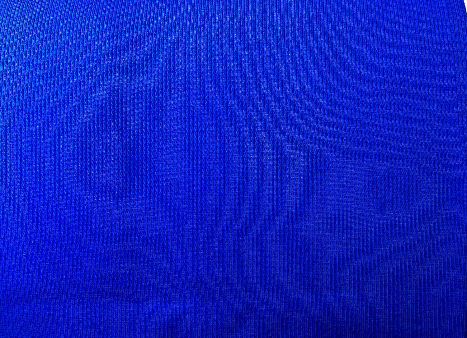 Bündchen Ripp Royalblau