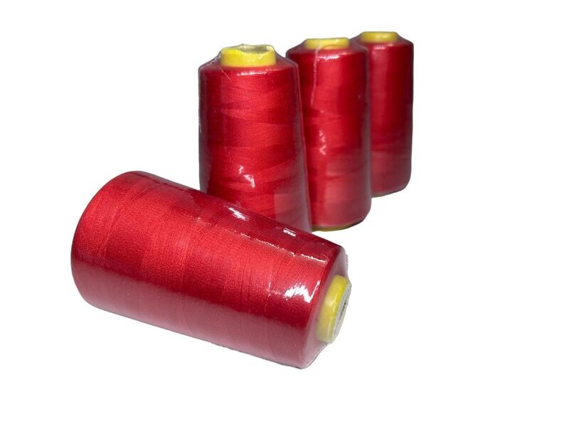 Overlockgarn Rot 4er Set