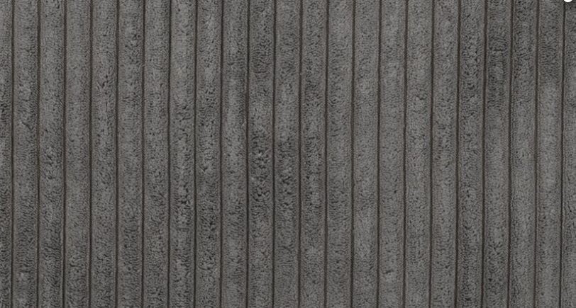 Velours Deko Cord Grau