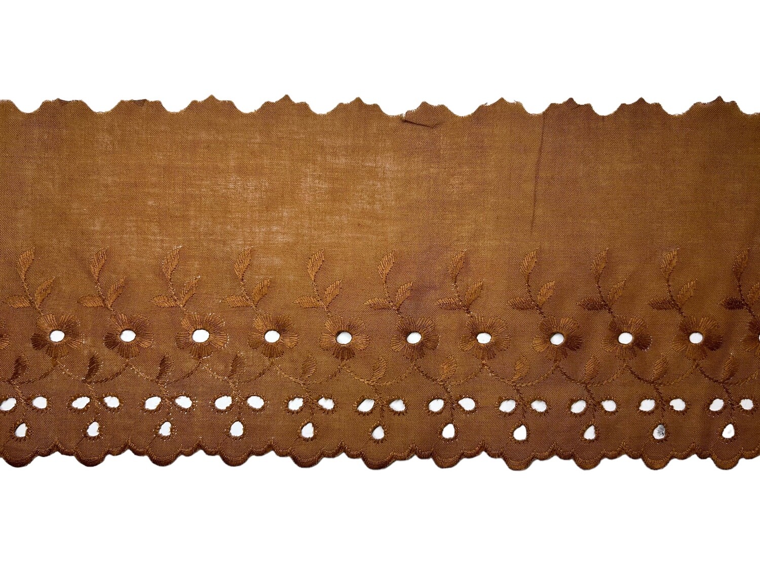 Festonspitze Camel-Braun 14cm