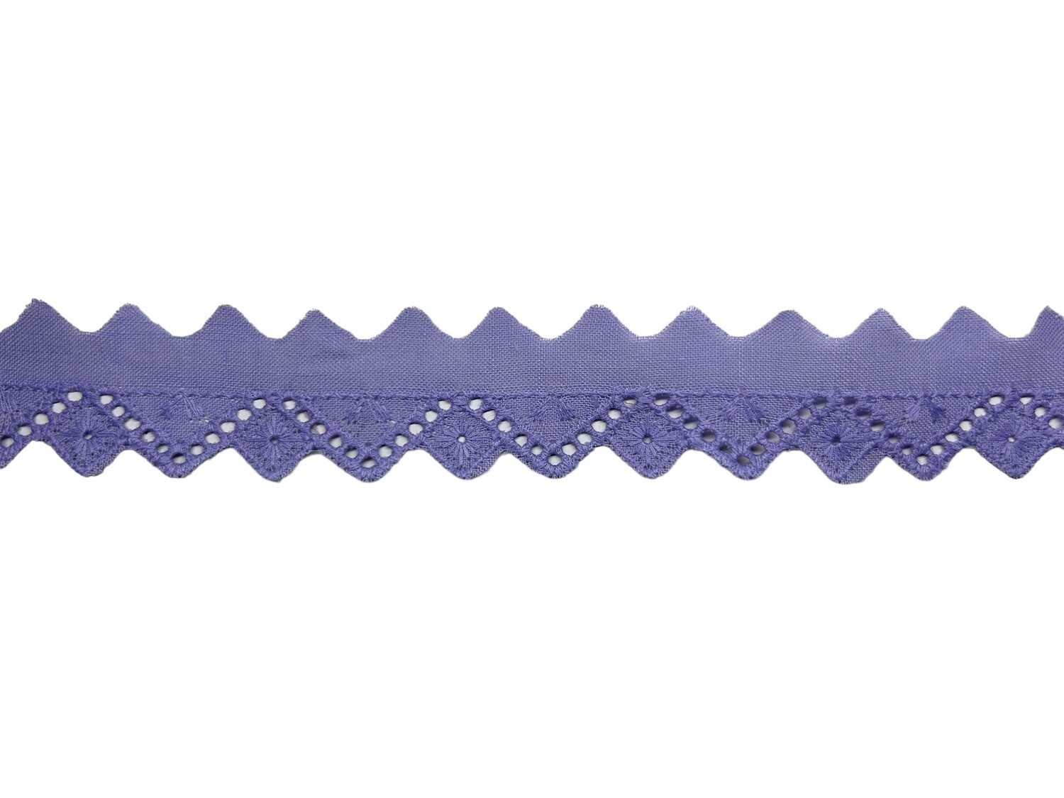 Festonspitze Lila  2,5cm