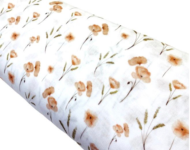 Musselin Wilde Blume Aquarell