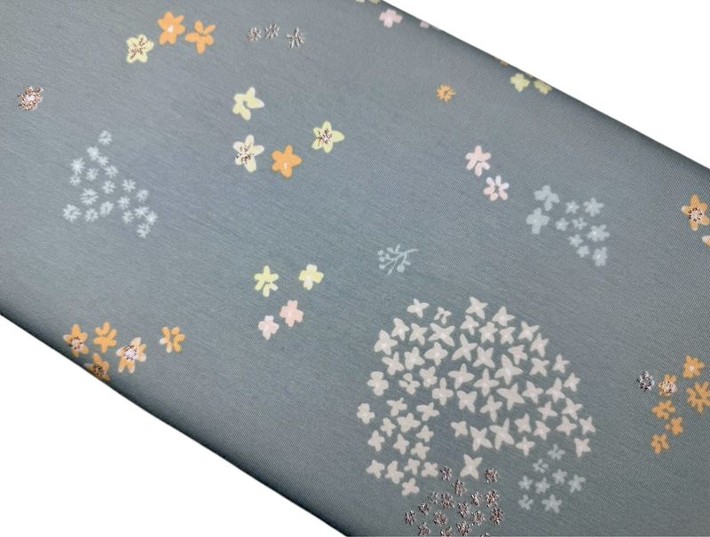 Jersey Pusteblumen mit Glitzereffekt