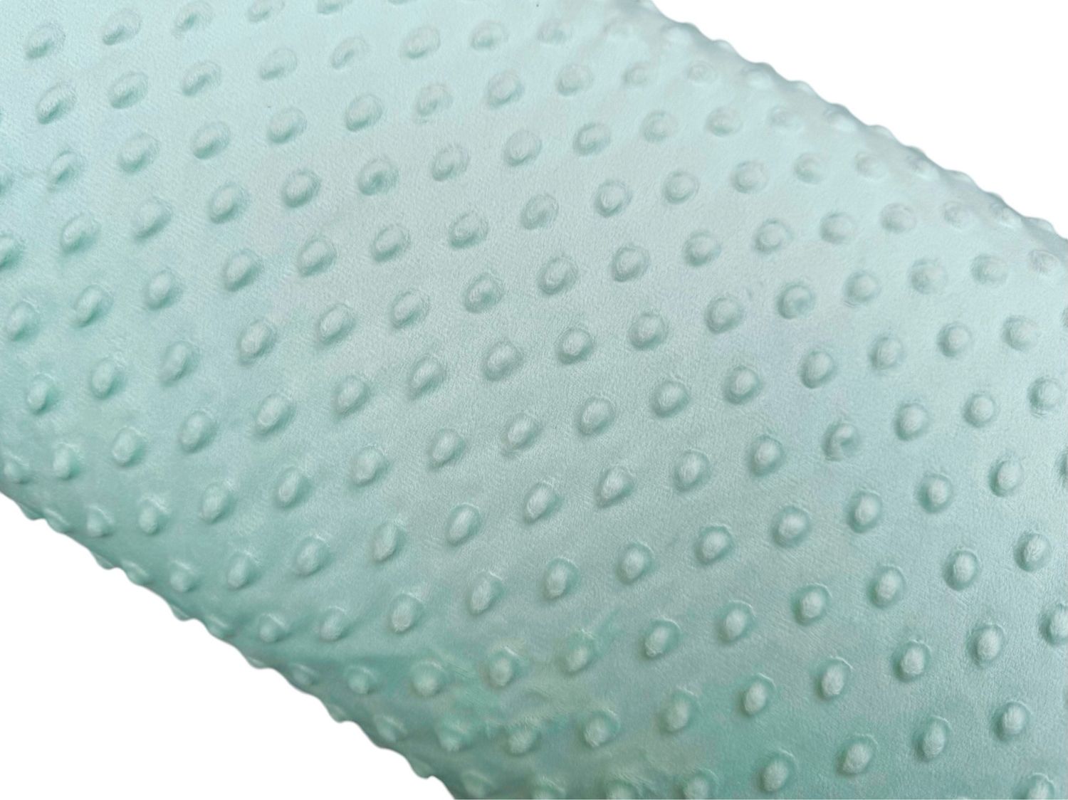 Kuschelfleece Minky Stoff Dots Mint