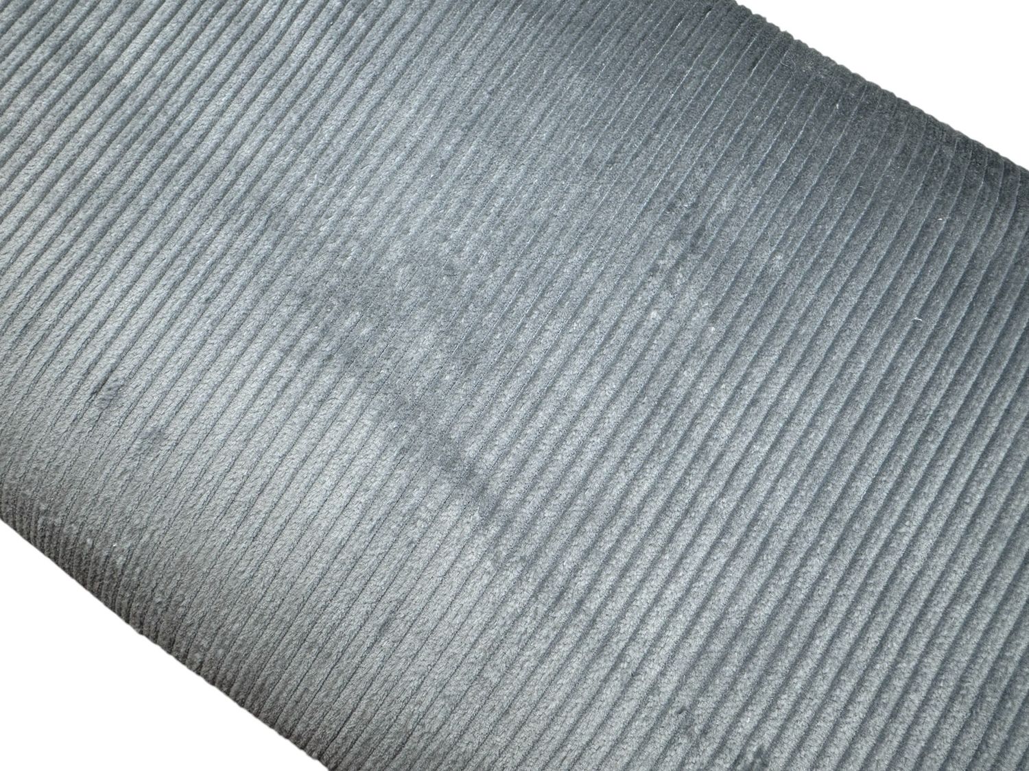 Cord Uni, Silber Grau